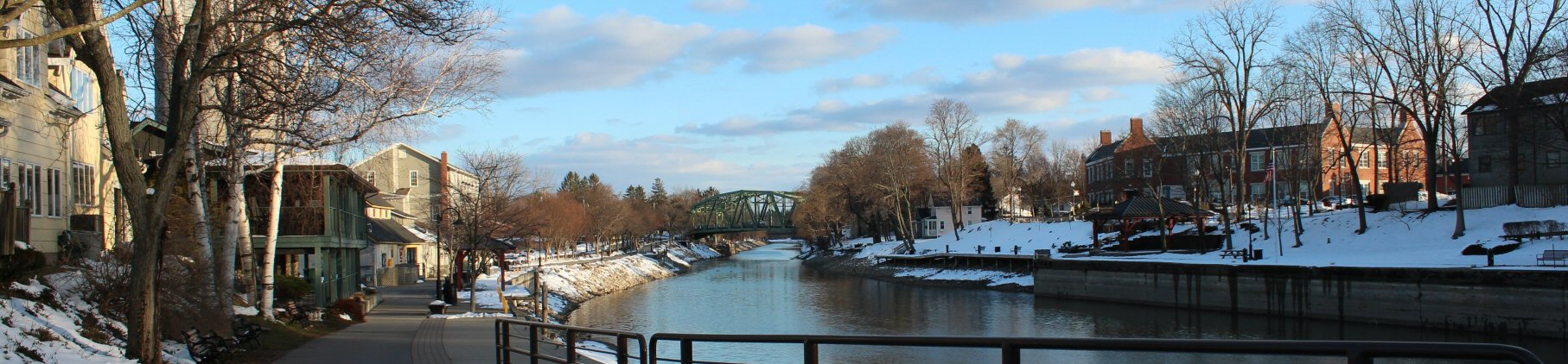 Erie Canal at Pittsford NY