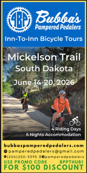 Mickelson bike tours, fully supported